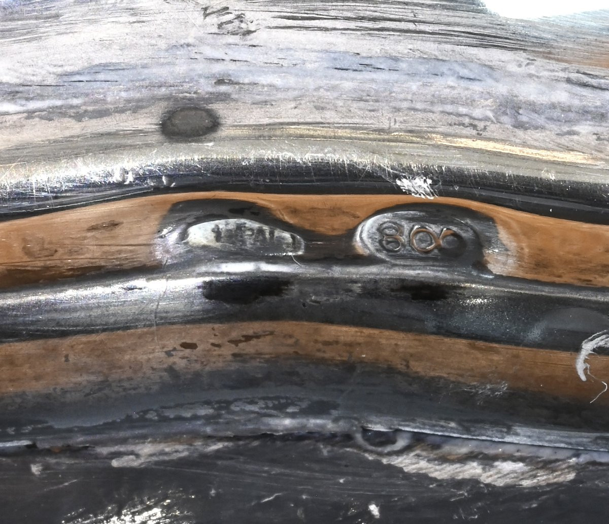 Coppia di Candelabri in Argento 800 - Italia XX Secolo-photo-4